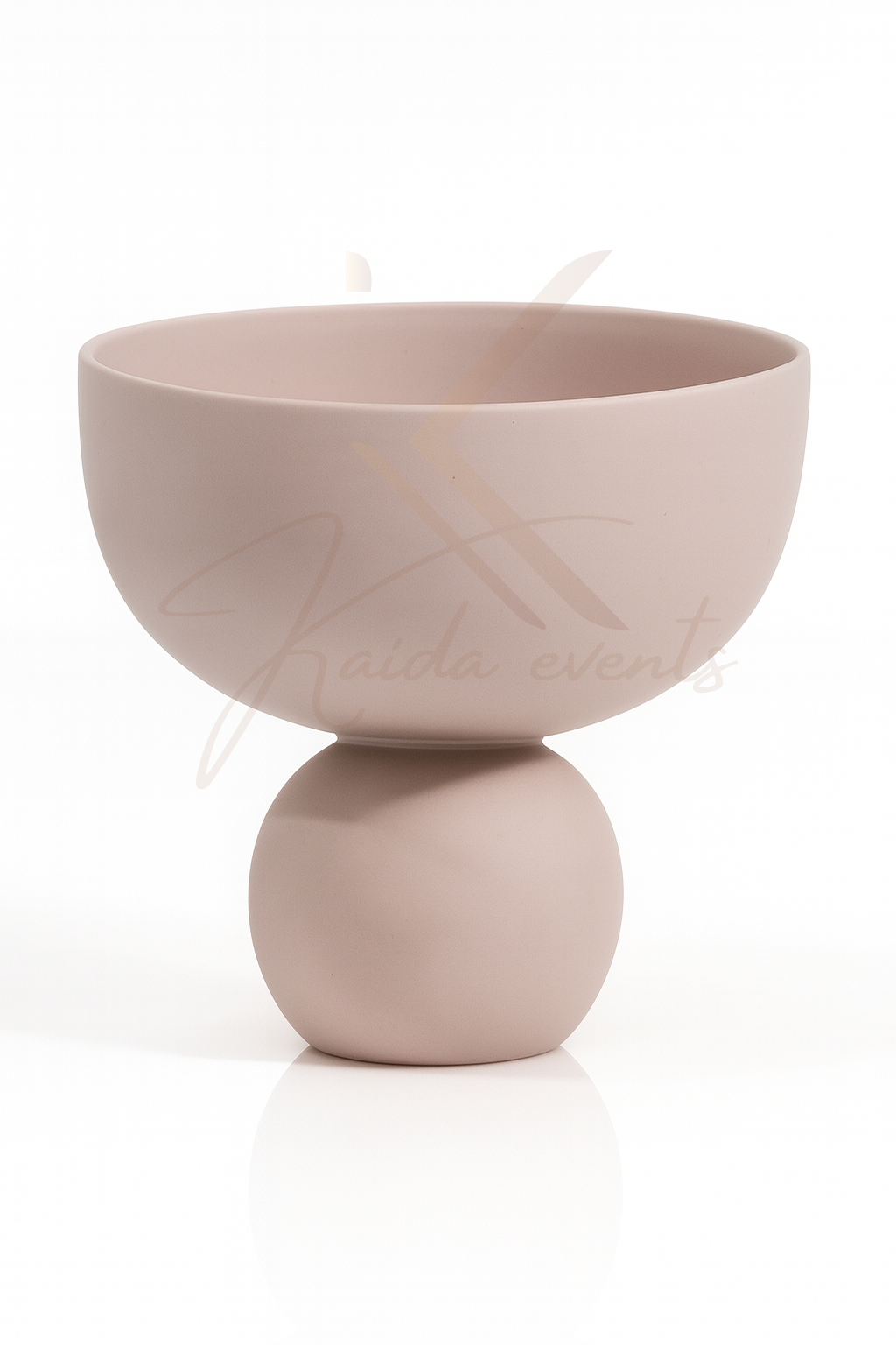 Pot de fleur rustique rose