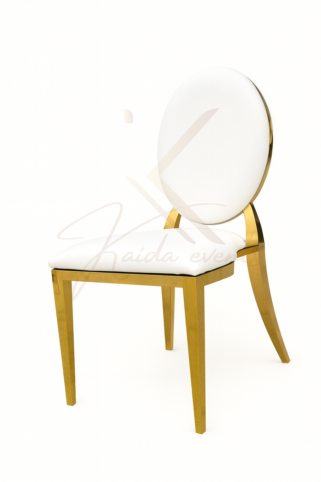Chaise Médaillon dore