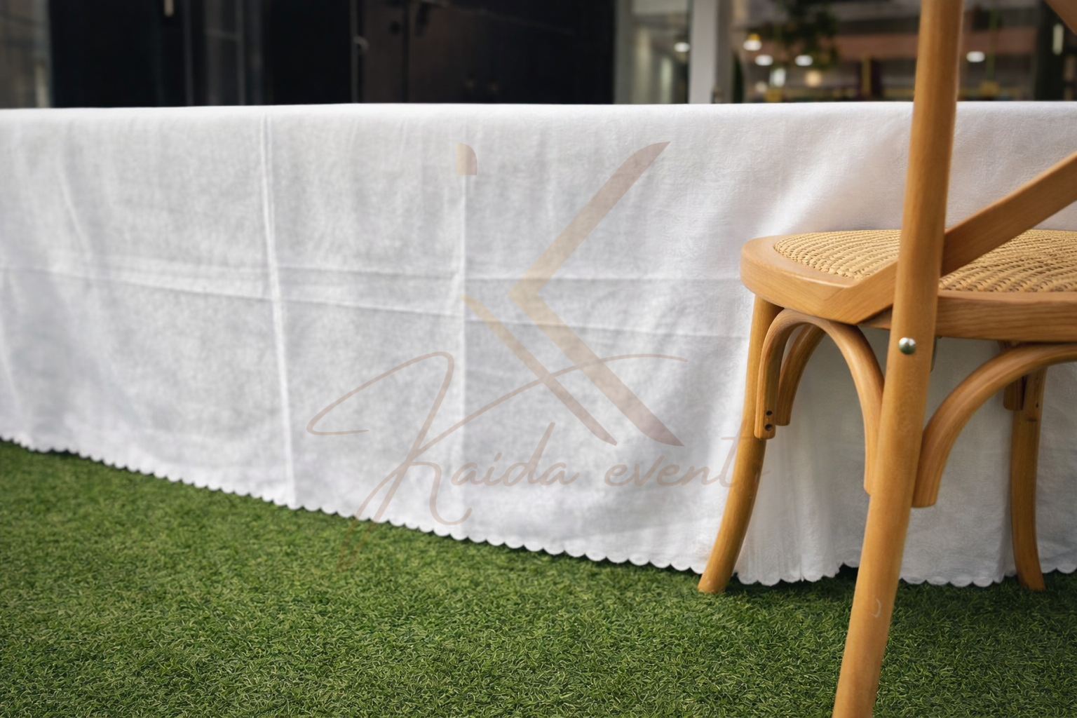 Nappe enfant blanche