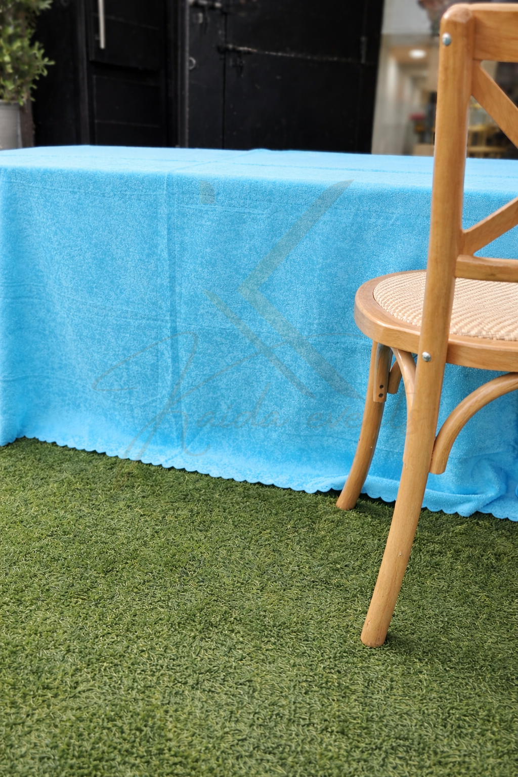 Nappe enfant bleu ciel