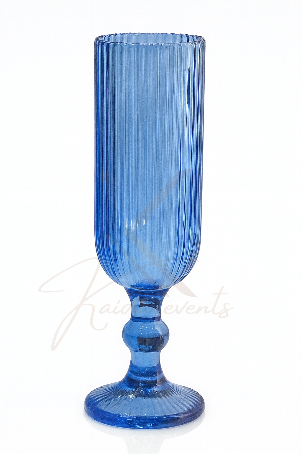 Verre a champagne ALTESSE bleu