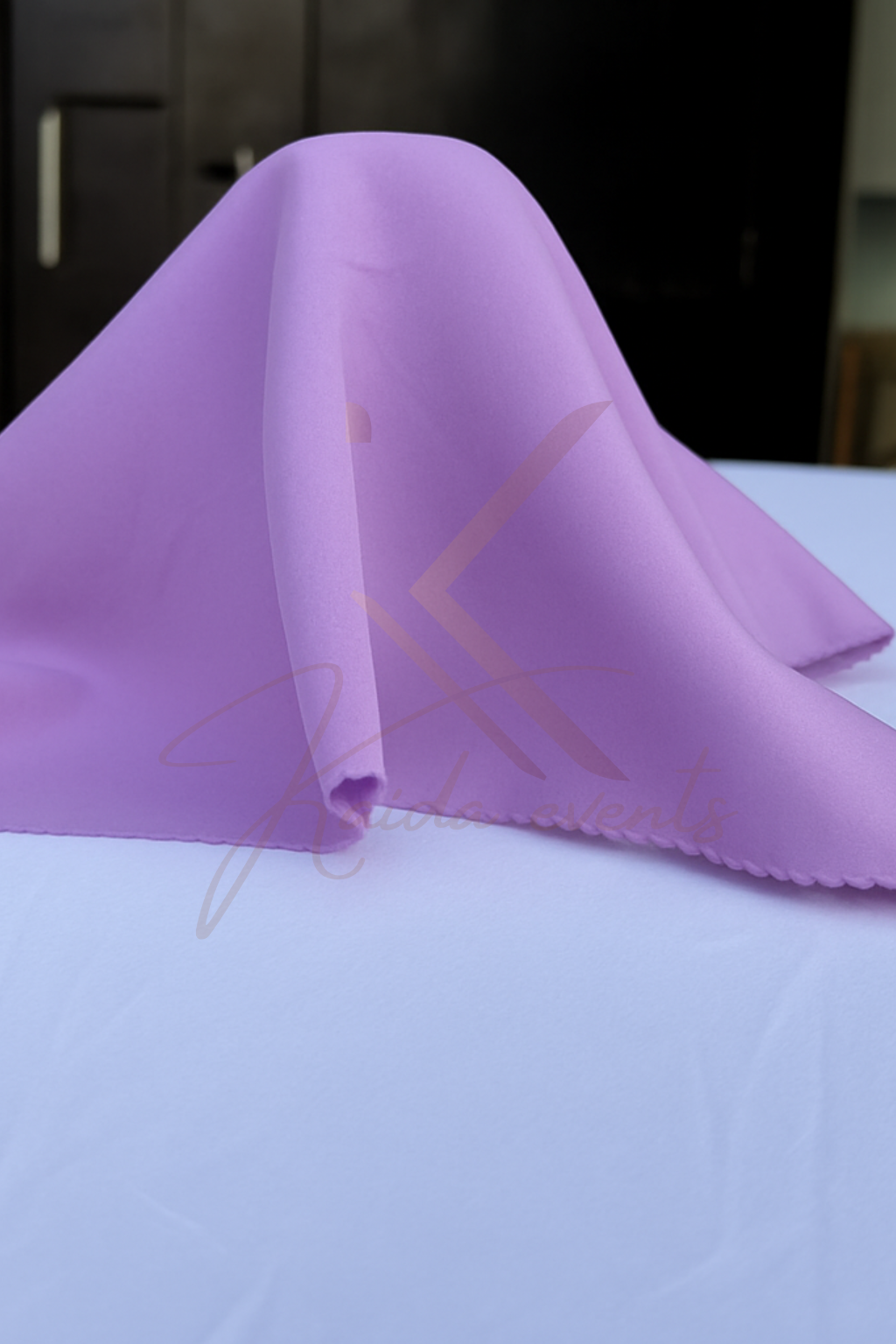 Serviette de table lilac sans motif