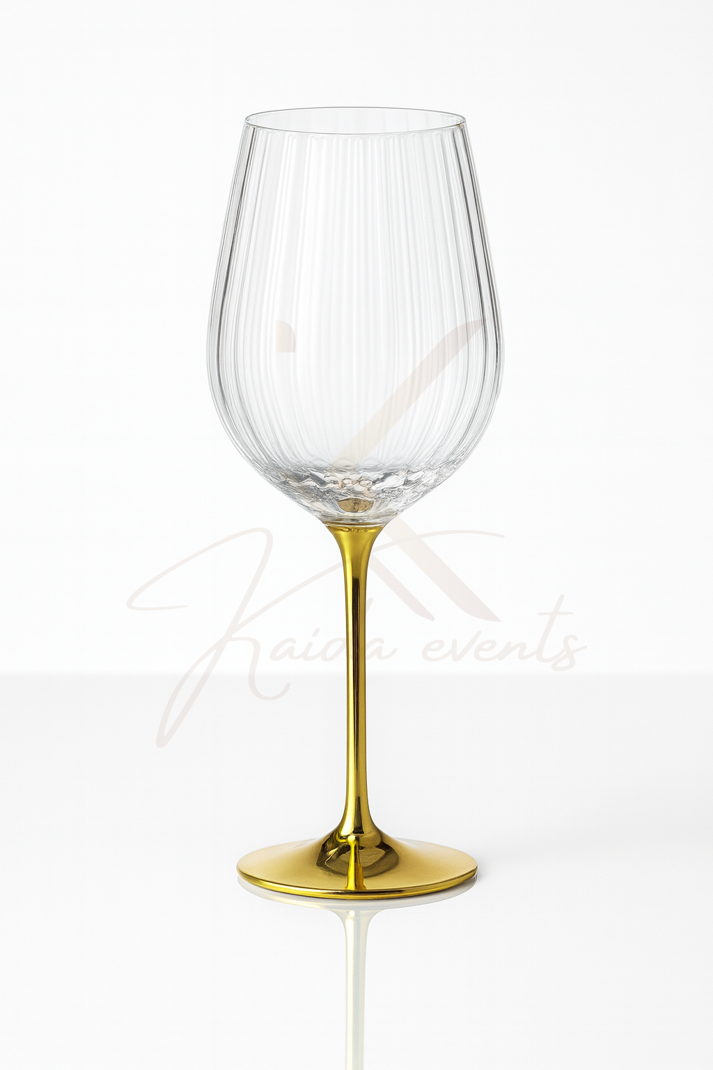Verre a eau BELLA dore