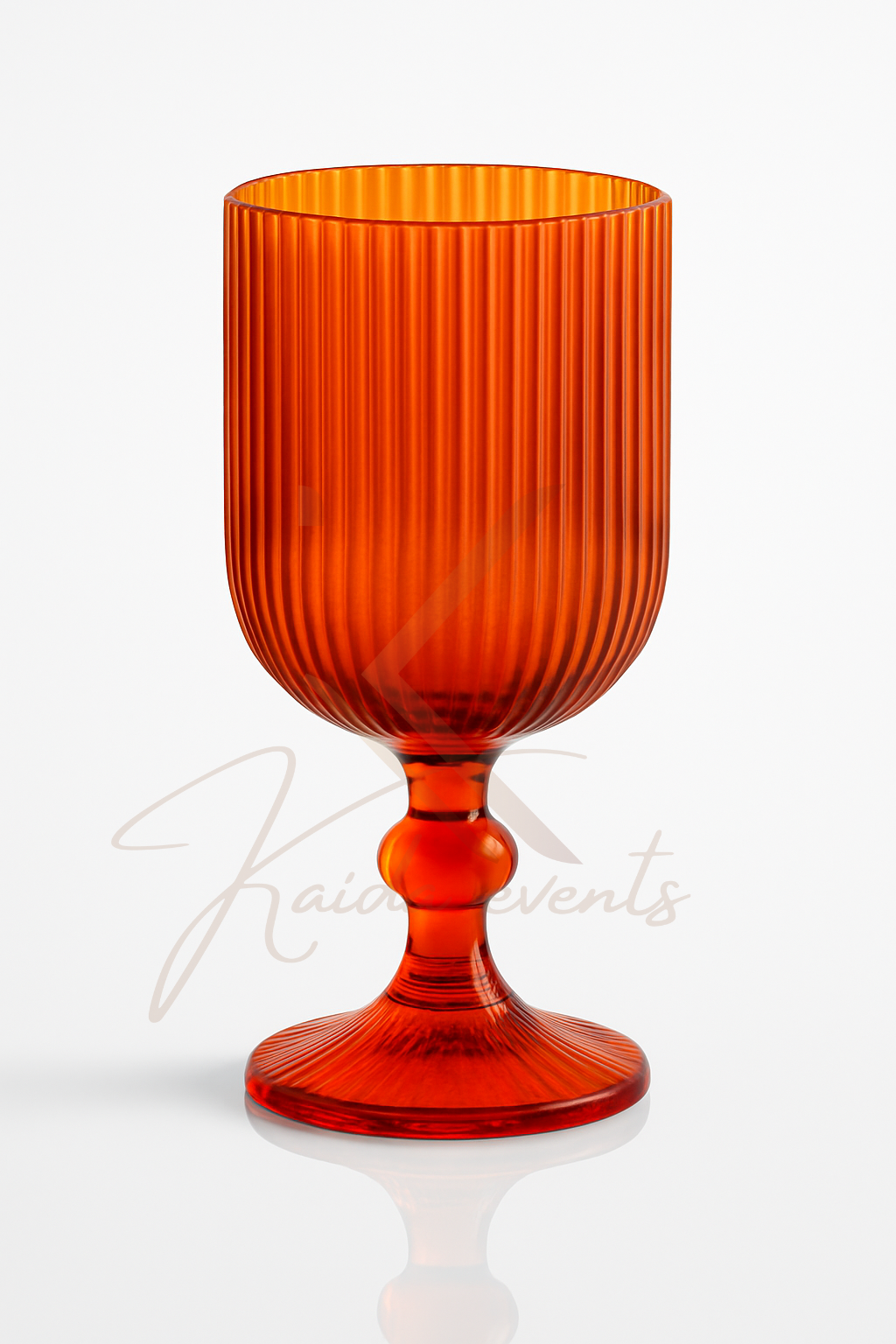 Verre a vin ALTESSE orange fonce